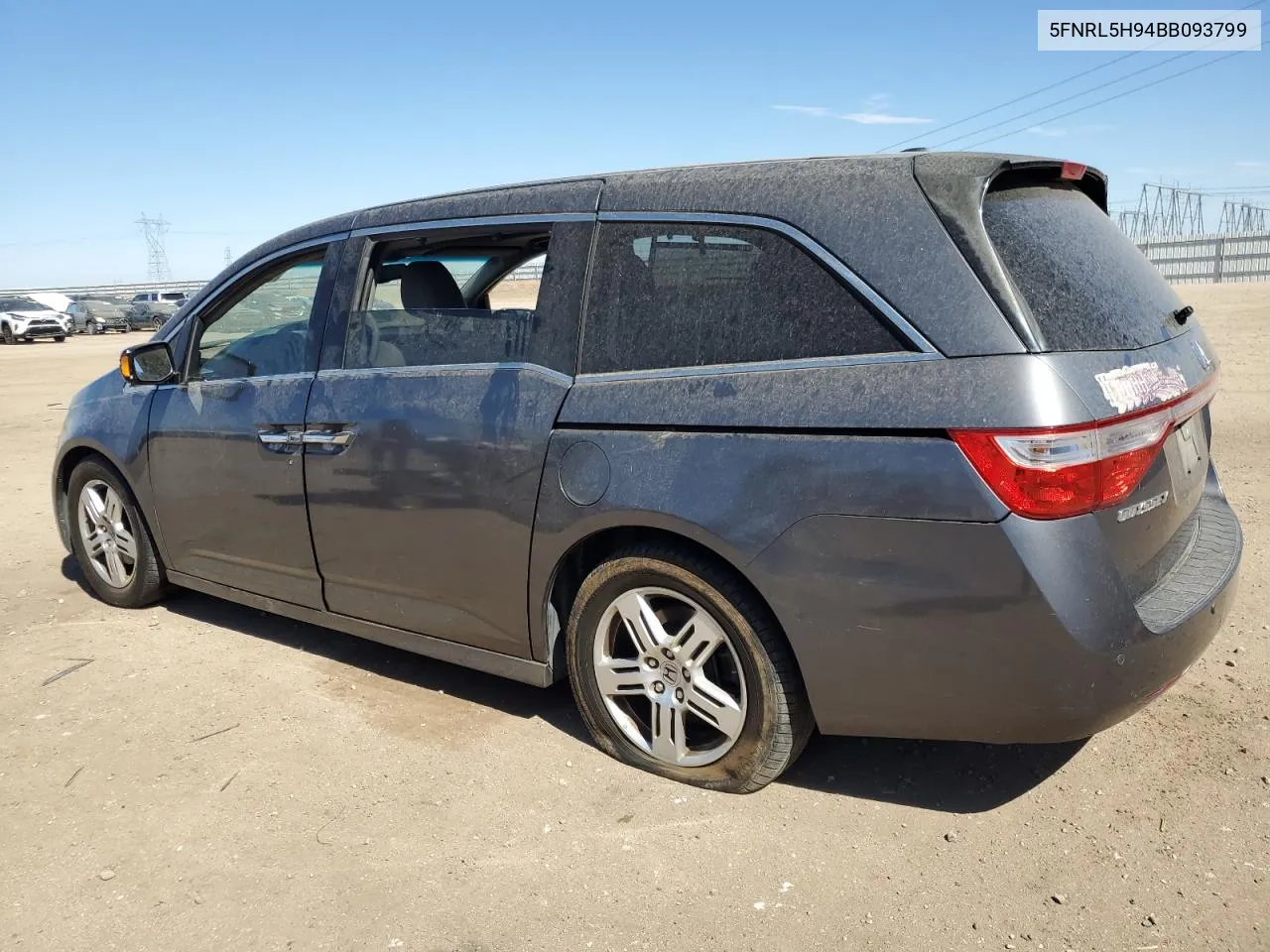 5FNRL5H94BB093799 2011 Honda Odyssey Touring