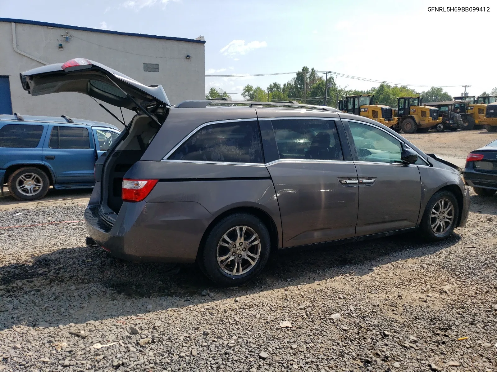 2011 Honda Odyssey Exl VIN: 5FNRL5H69BB099412 Lot: 67290234