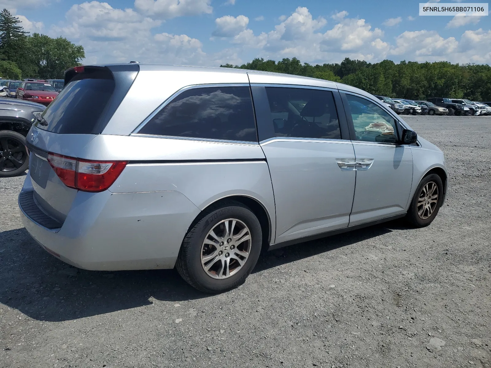 2011 Honda Odyssey Exl VIN: 5FNRL5H65BB071106 Lot: 67338104