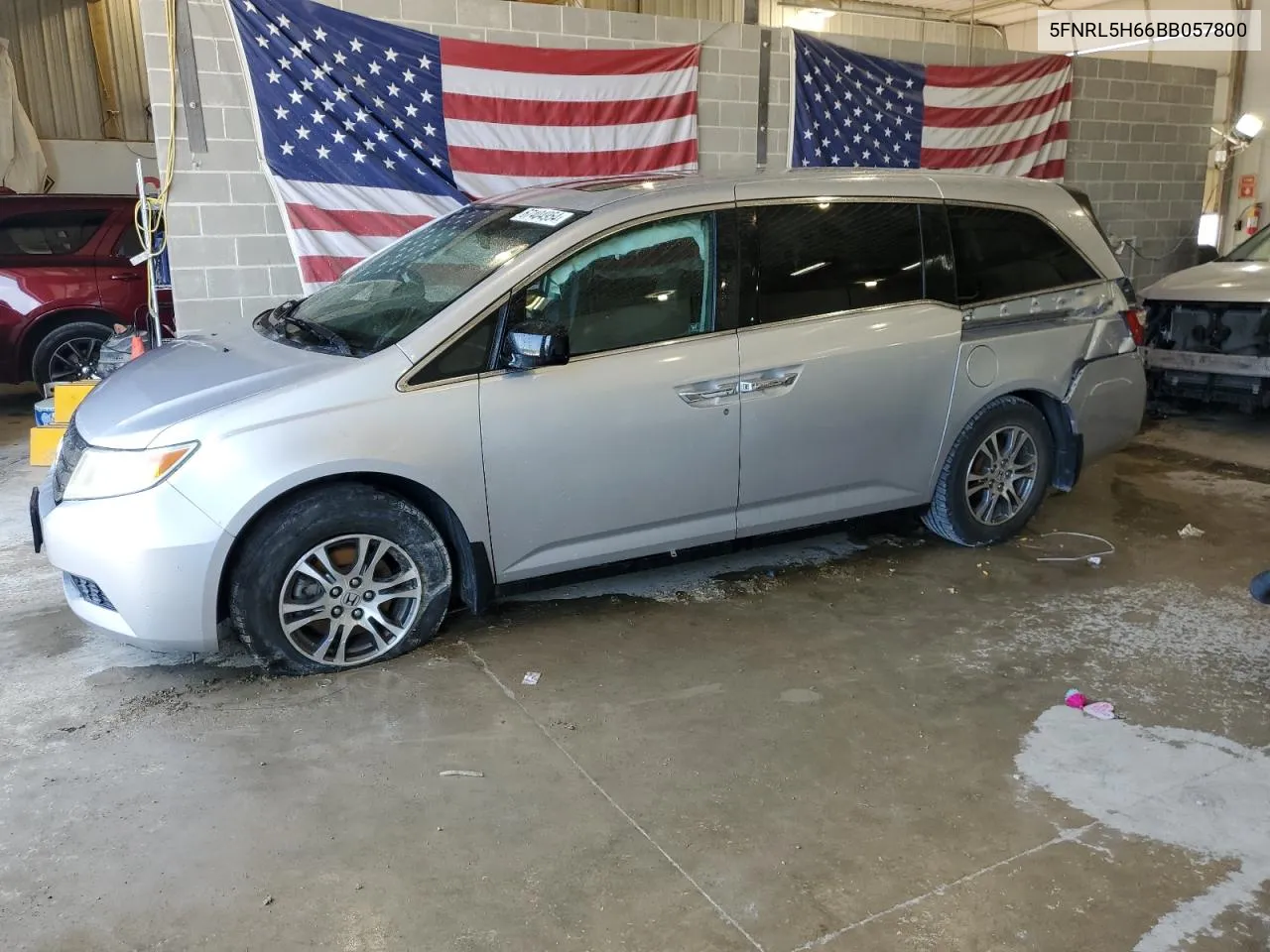 2011 Honda Odyssey Exl VIN: 5FNRL5H66BB057800 Lot: 67404954