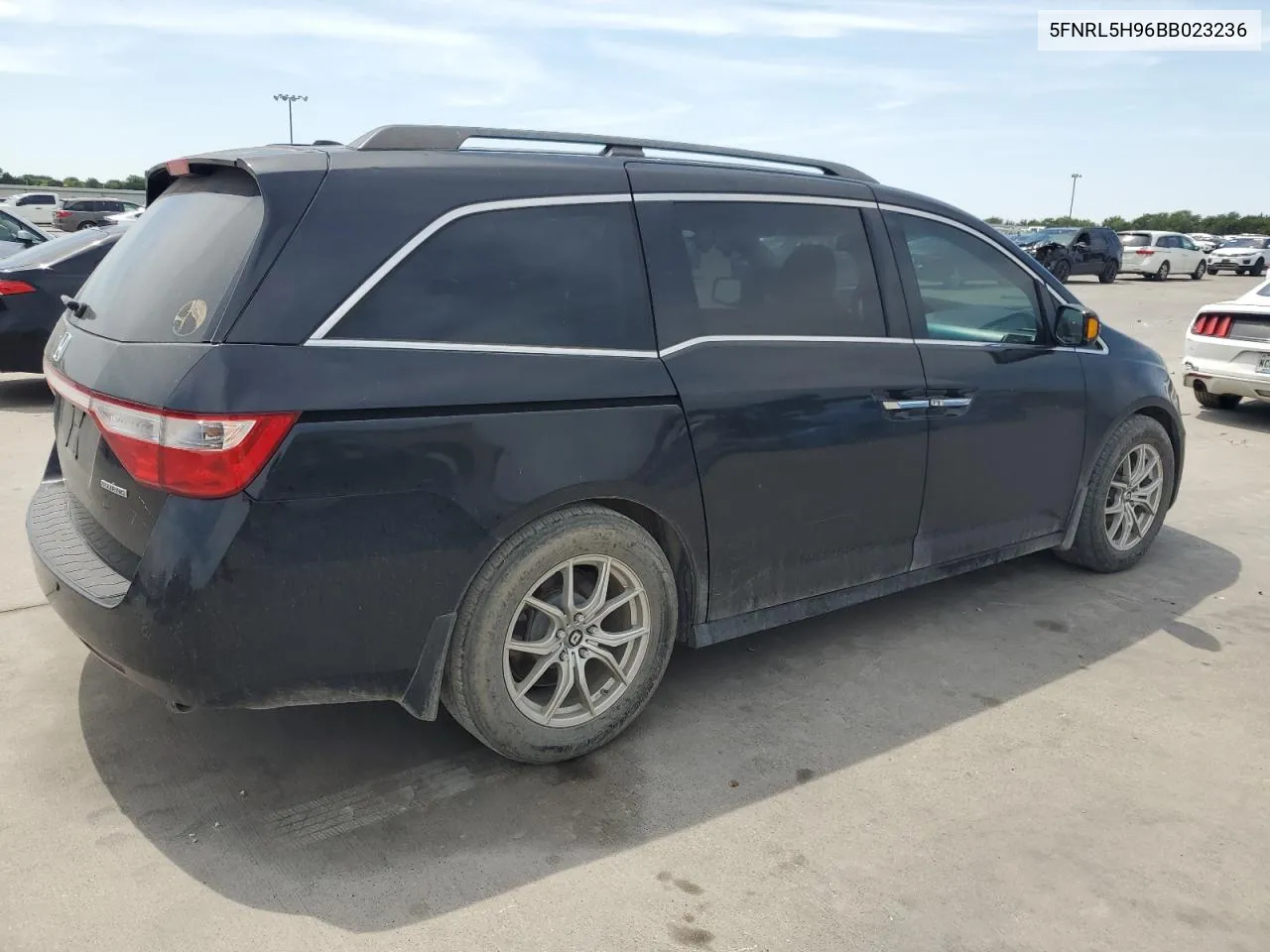 2011 Honda Odyssey Touring VIN: 5FNRL5H96BB023236 Lot: 67565504