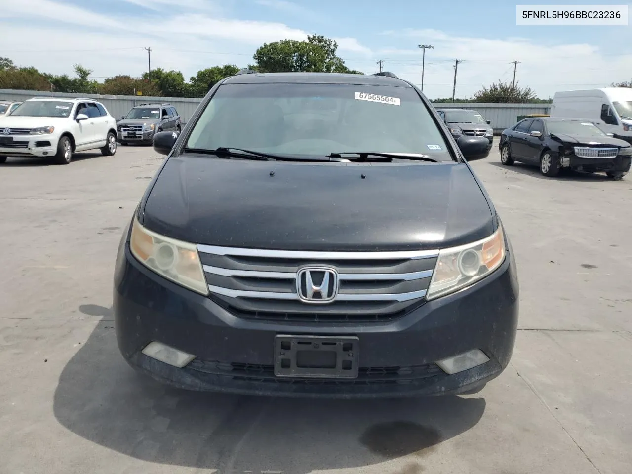 5FNRL5H96BB023236 2011 Honda Odyssey Touring