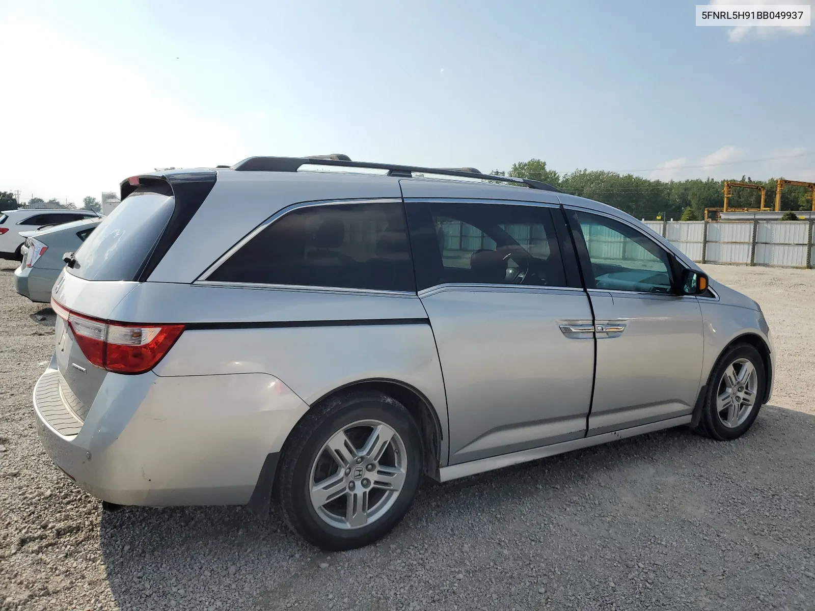 2011 Honda Odyssey Touring VIN: 5FNRL5H91BB049937 Lot: 67630224