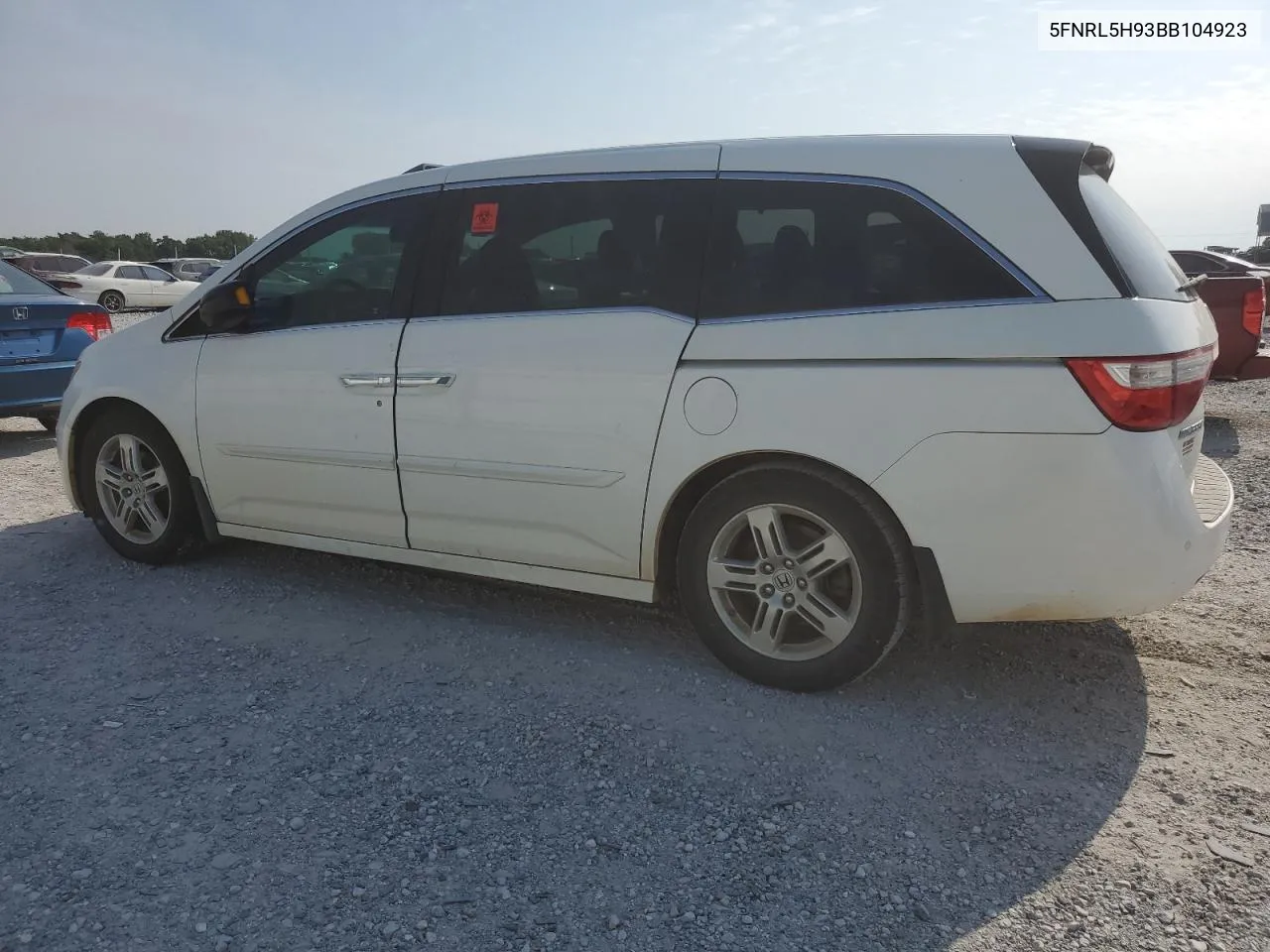 2011 Honda Odyssey Touring VIN: 5FNRL5H93BB104923 Lot: 68629414