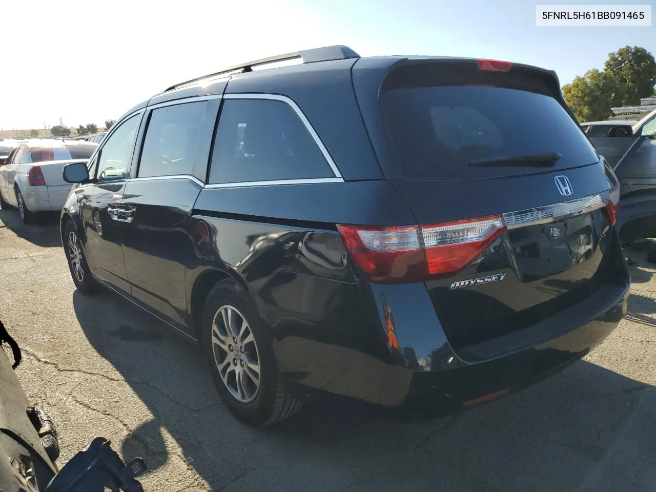 2011 Honda Odyssey Exl VIN: 5FNRL5H61BB091465 Lot: 69040164