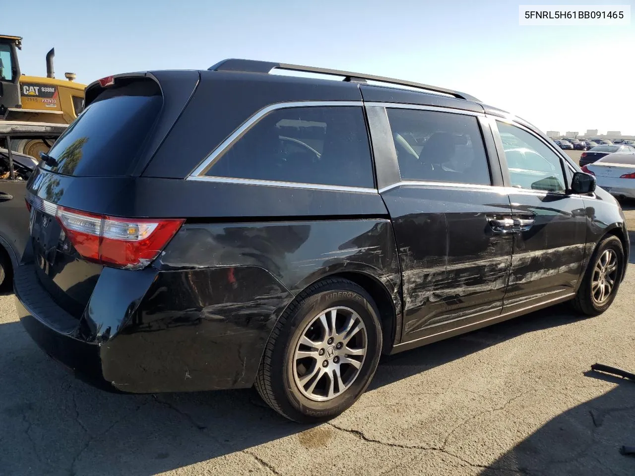 5FNRL5H61BB091465 2011 Honda Odyssey Exl