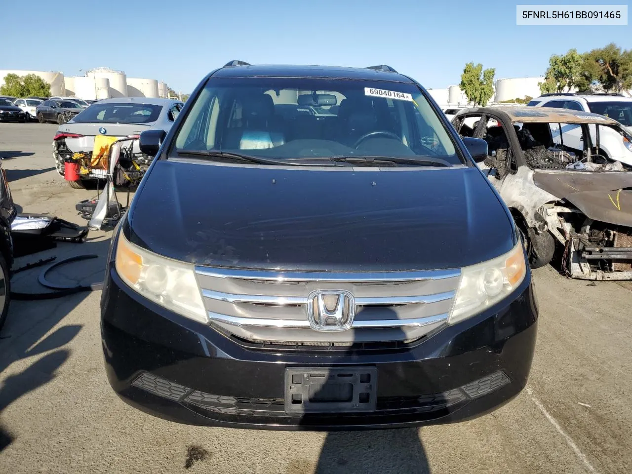 5FNRL5H61BB091465 2011 Honda Odyssey Exl