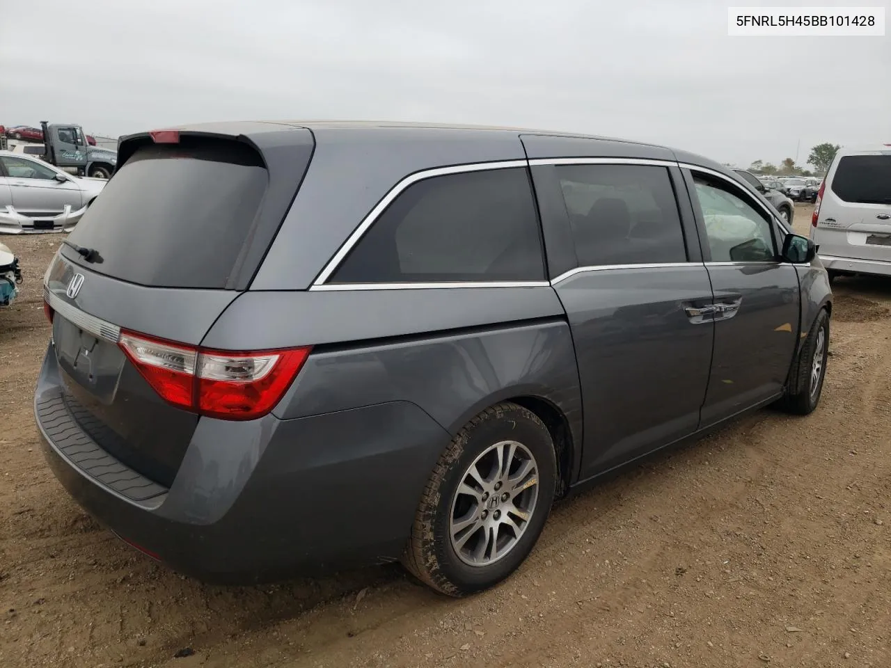 5FNRL5H45BB101428 2011 Honda Odyssey Ex