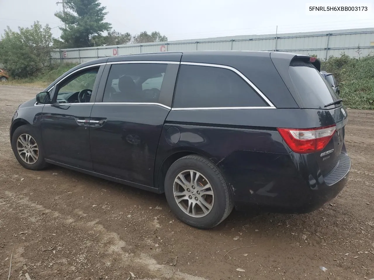 5FNRL5H6XBB003173 2011 Honda Odyssey Exl