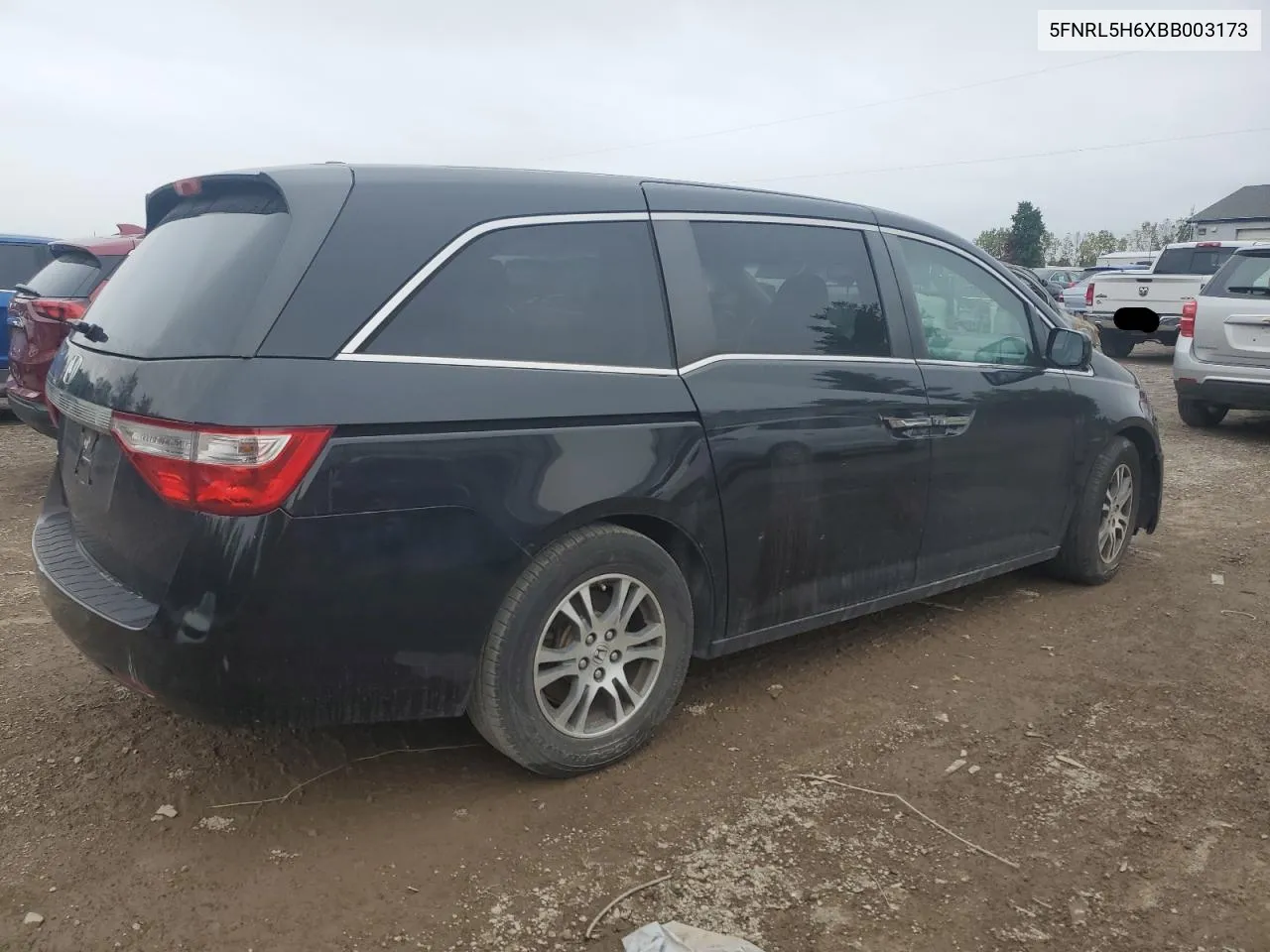 2011 Honda Odyssey Exl VIN: 5FNRL5H6XBB003173 Lot: 69787874