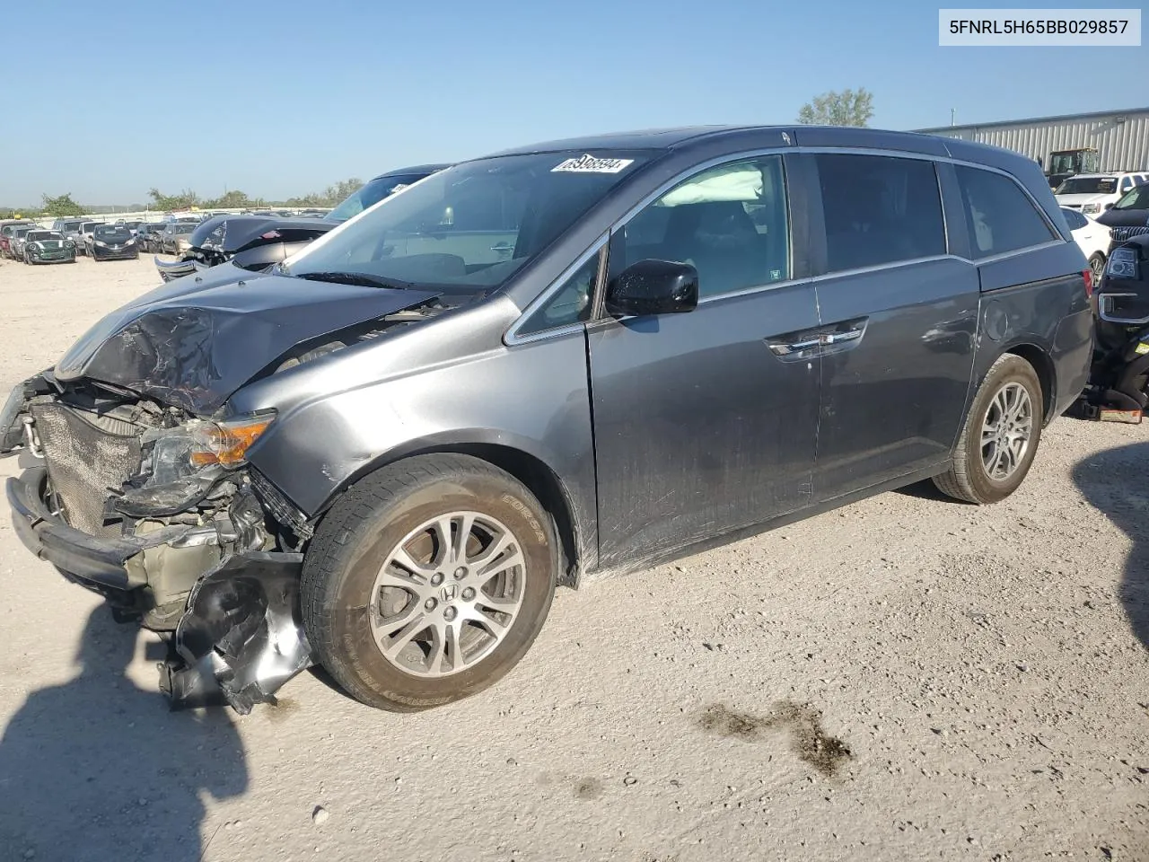 2011 Honda Odyssey Exl VIN: 5FNRL5H65BB029857 Lot: 69998594