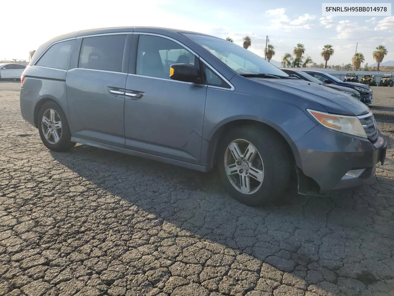 5FNRL5H95BB014978 2011 Honda Odyssey Touring