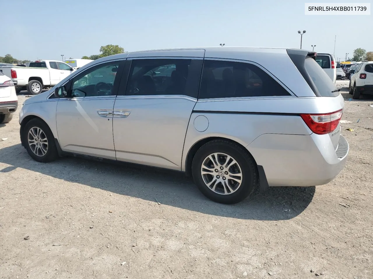 2011 Honda Odyssey Ex VIN: 5FNRL5H4XBB011739 Lot: 70435694