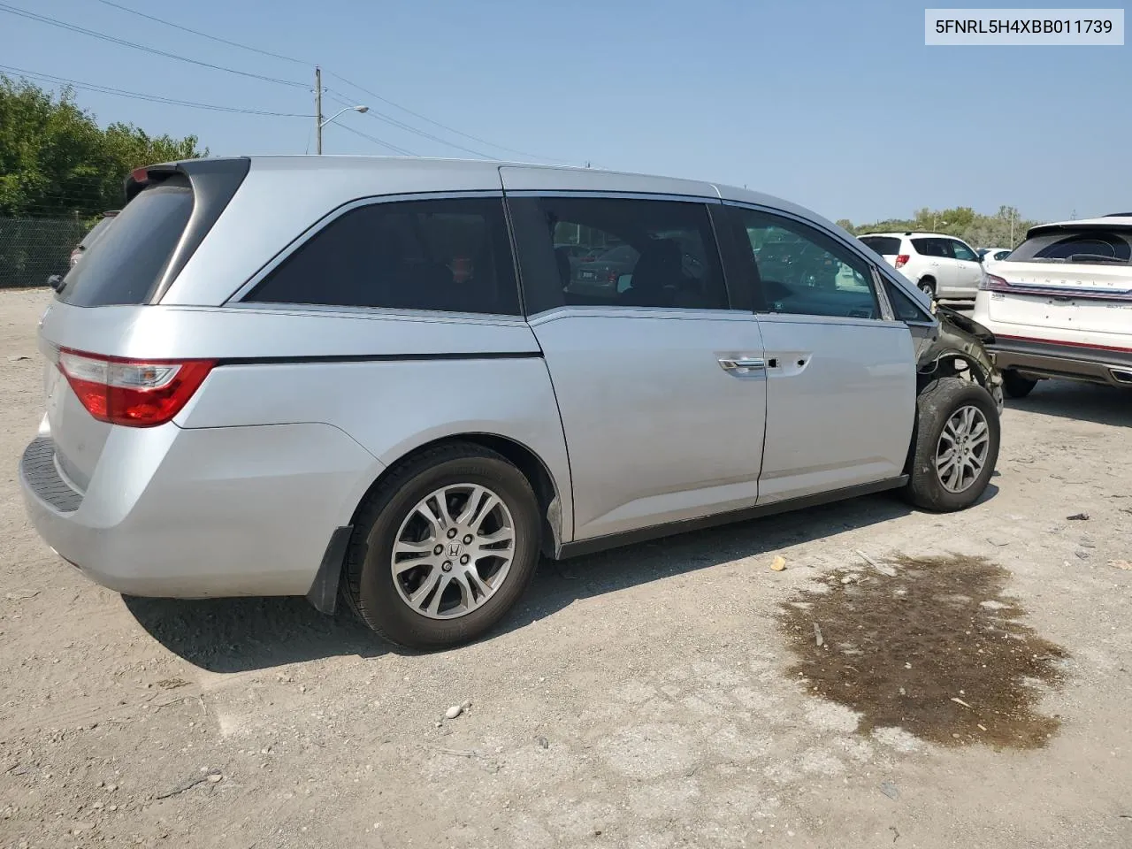 5FNRL5H4XBB011739 2011 Honda Odyssey Ex