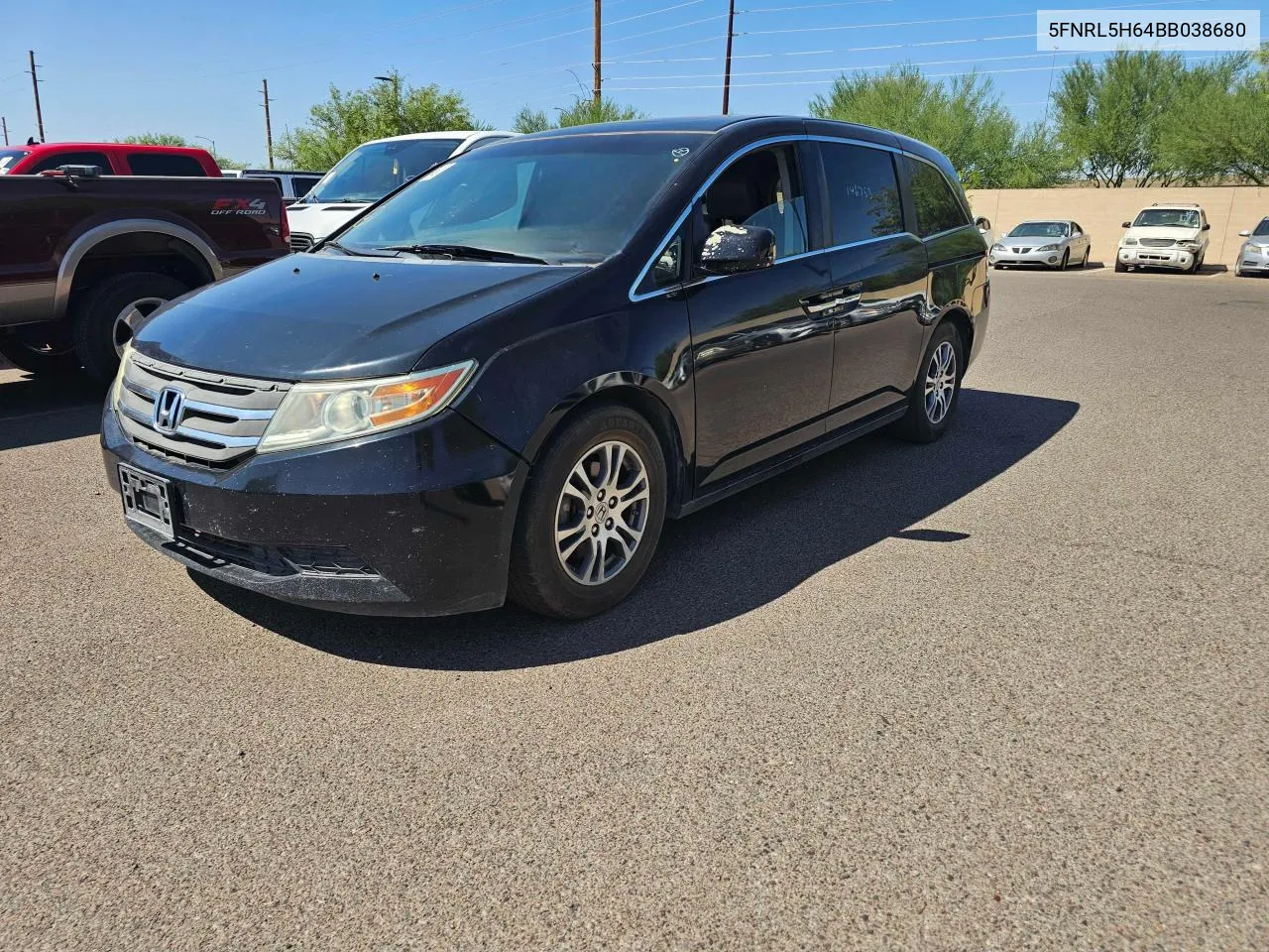 2011 Honda Odyssey Exl VIN: 5FNRL5H64BB038680 Lot: 70665154