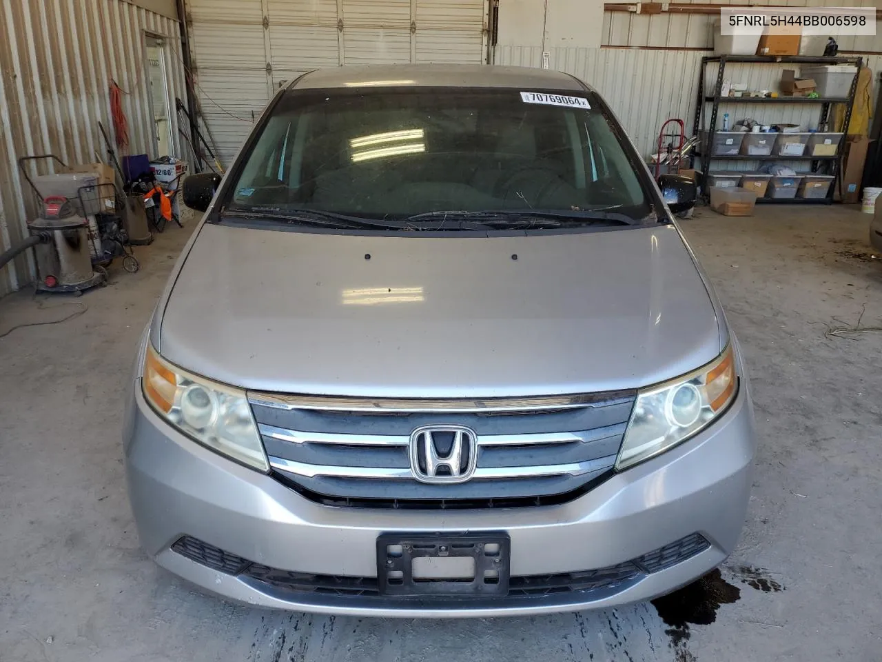 5FNRL5H44BB006598 2011 Honda Odyssey Ex