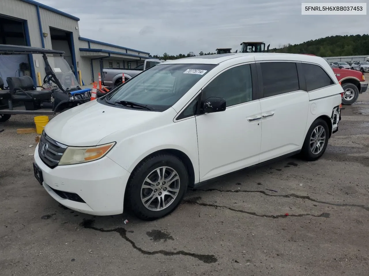 2011 Honda Odyssey Exl VIN: 5FNRL5H6XBB037453 Lot: 70775714