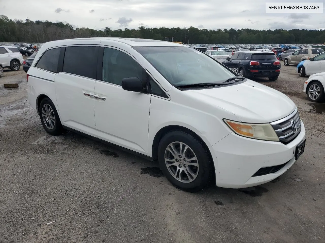 2011 Honda Odyssey Exl VIN: 5FNRL5H6XBB037453 Lot: 70775714