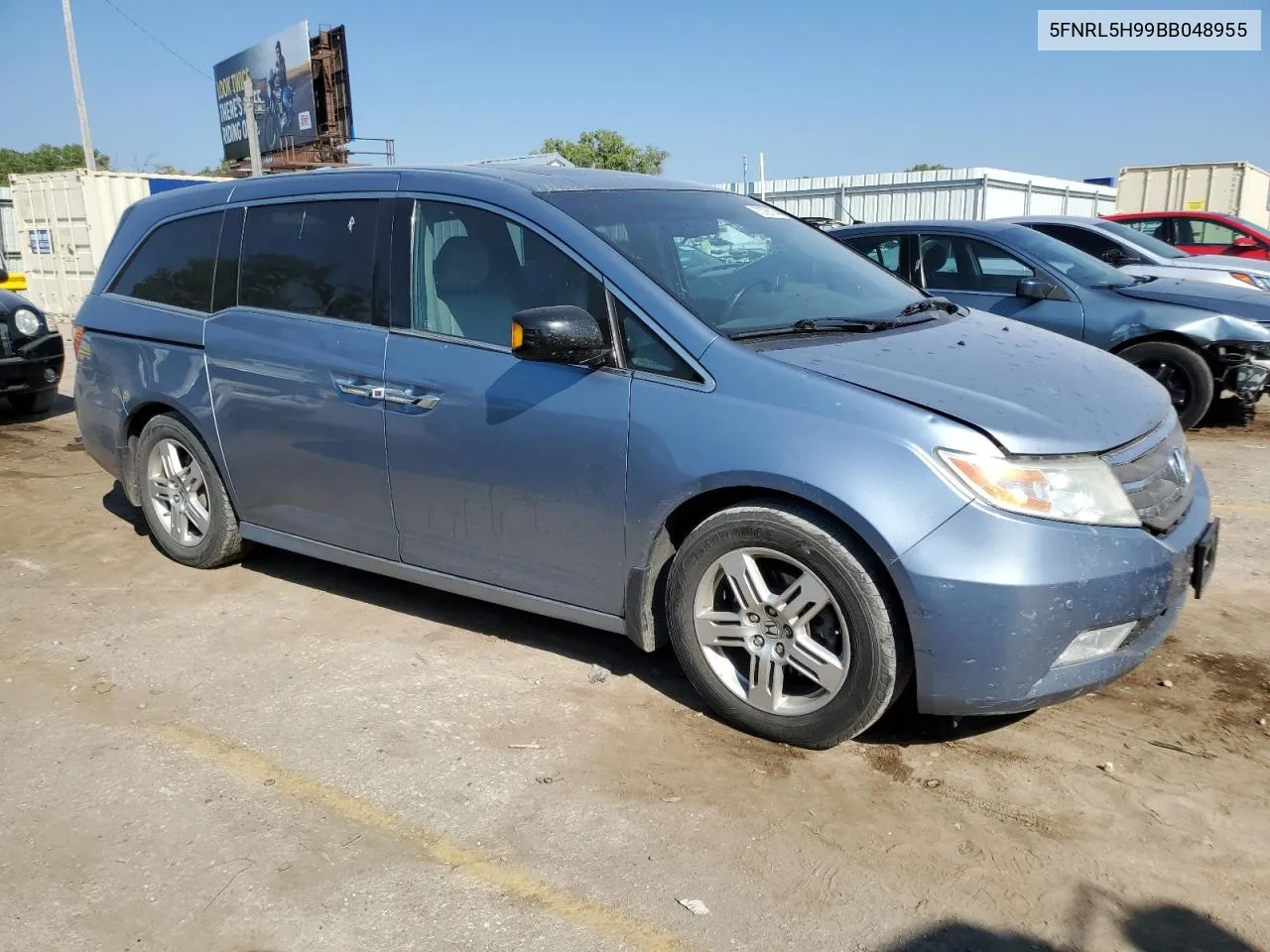 5FNRL5H99BB048955 2011 Honda Odyssey Touring