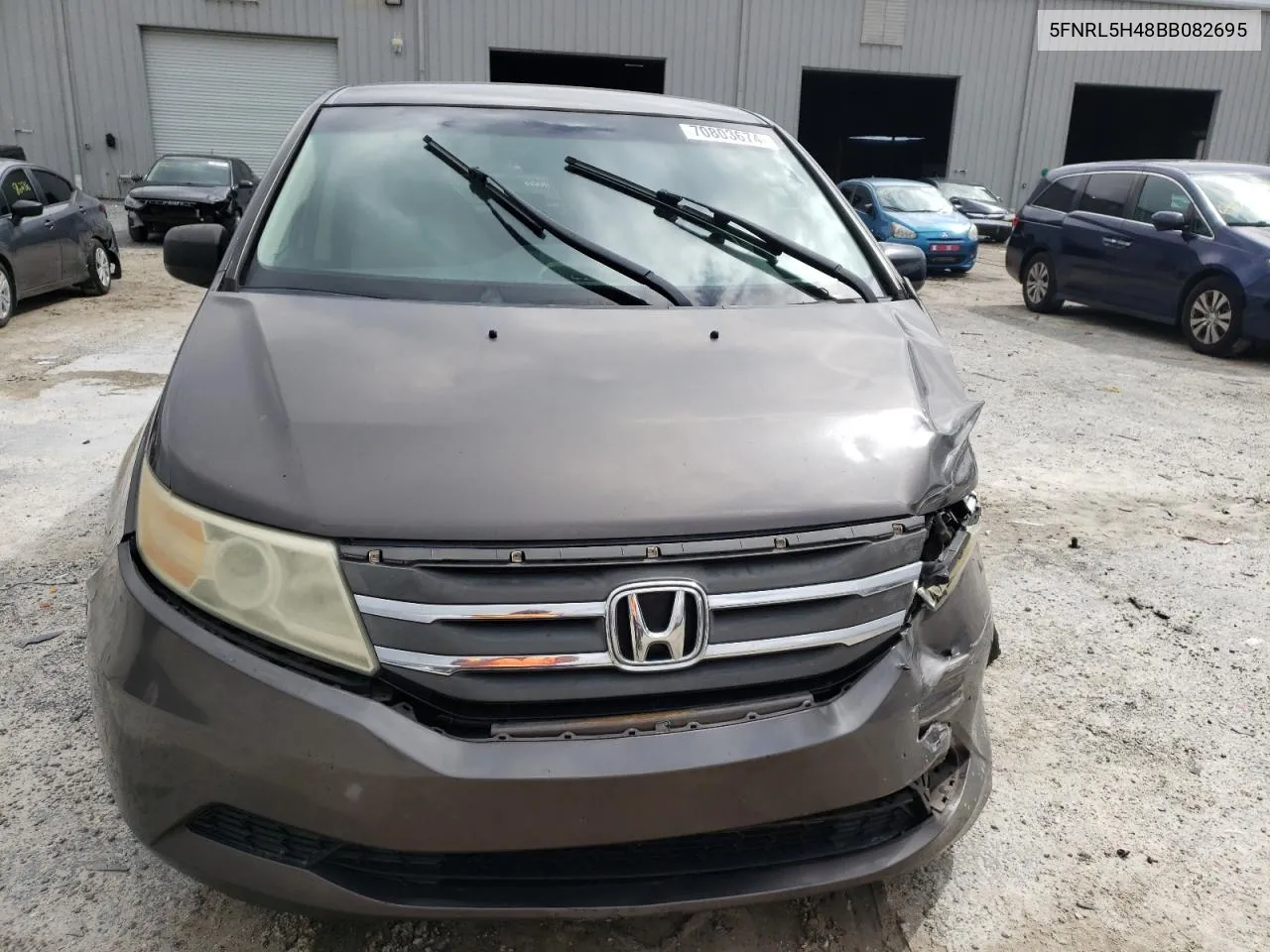 5FNRL5H48BB082695 2011 Honda Odyssey Ex