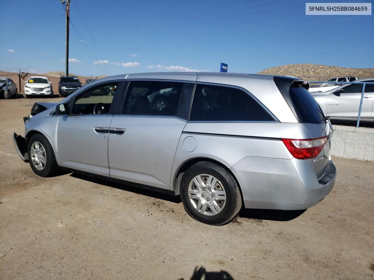 2011 Honda Odyssey Lx VIN: 5FNRL5H25BB084659 Lot: 70851084