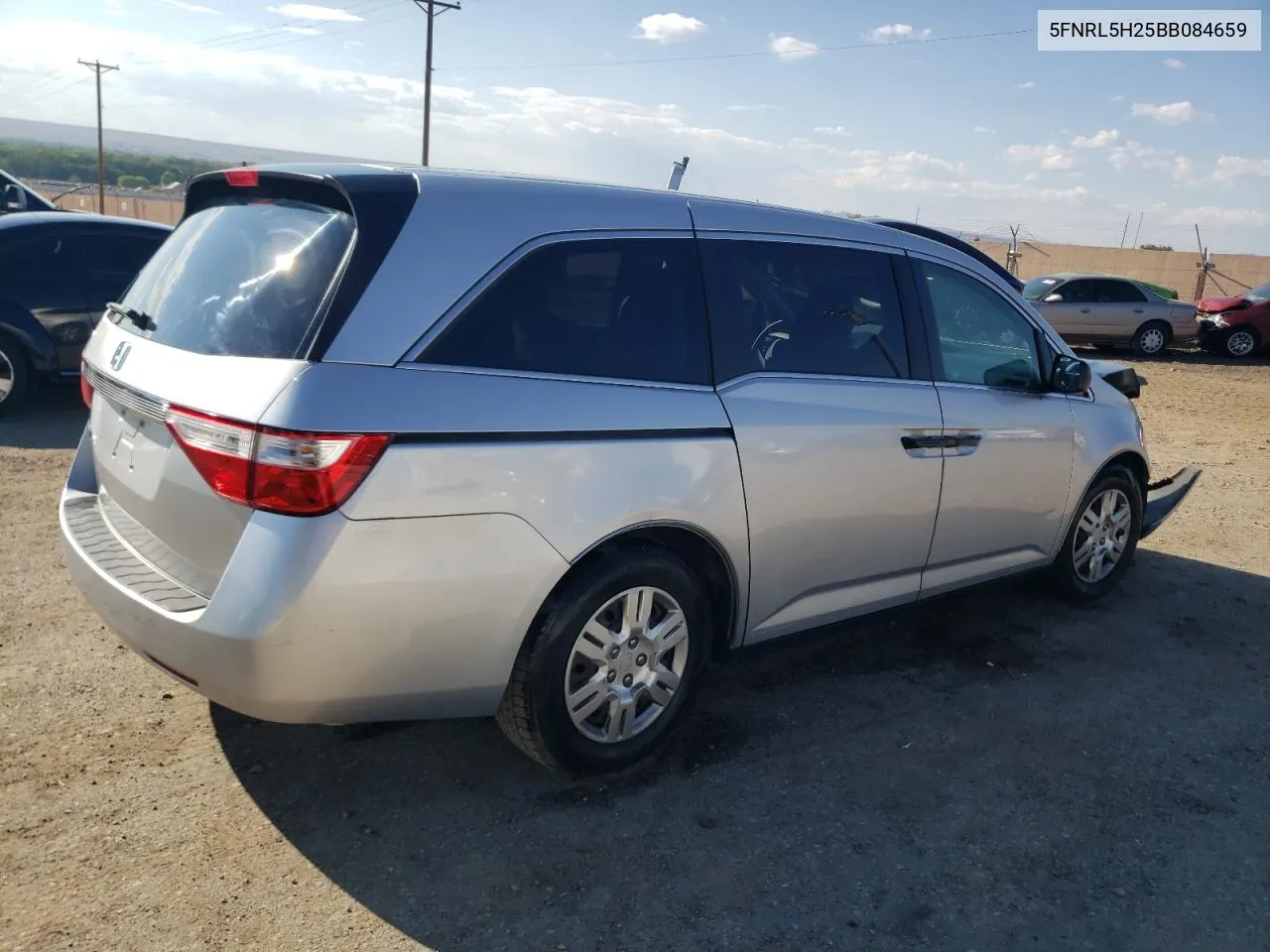 2011 Honda Odyssey Lx VIN: 5FNRL5H25BB084659 Lot: 70851084