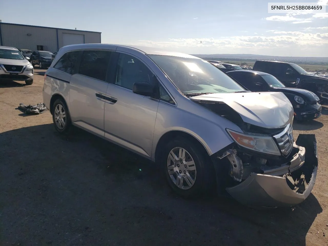 2011 Honda Odyssey Lx VIN: 5FNRL5H25BB084659 Lot: 70851084