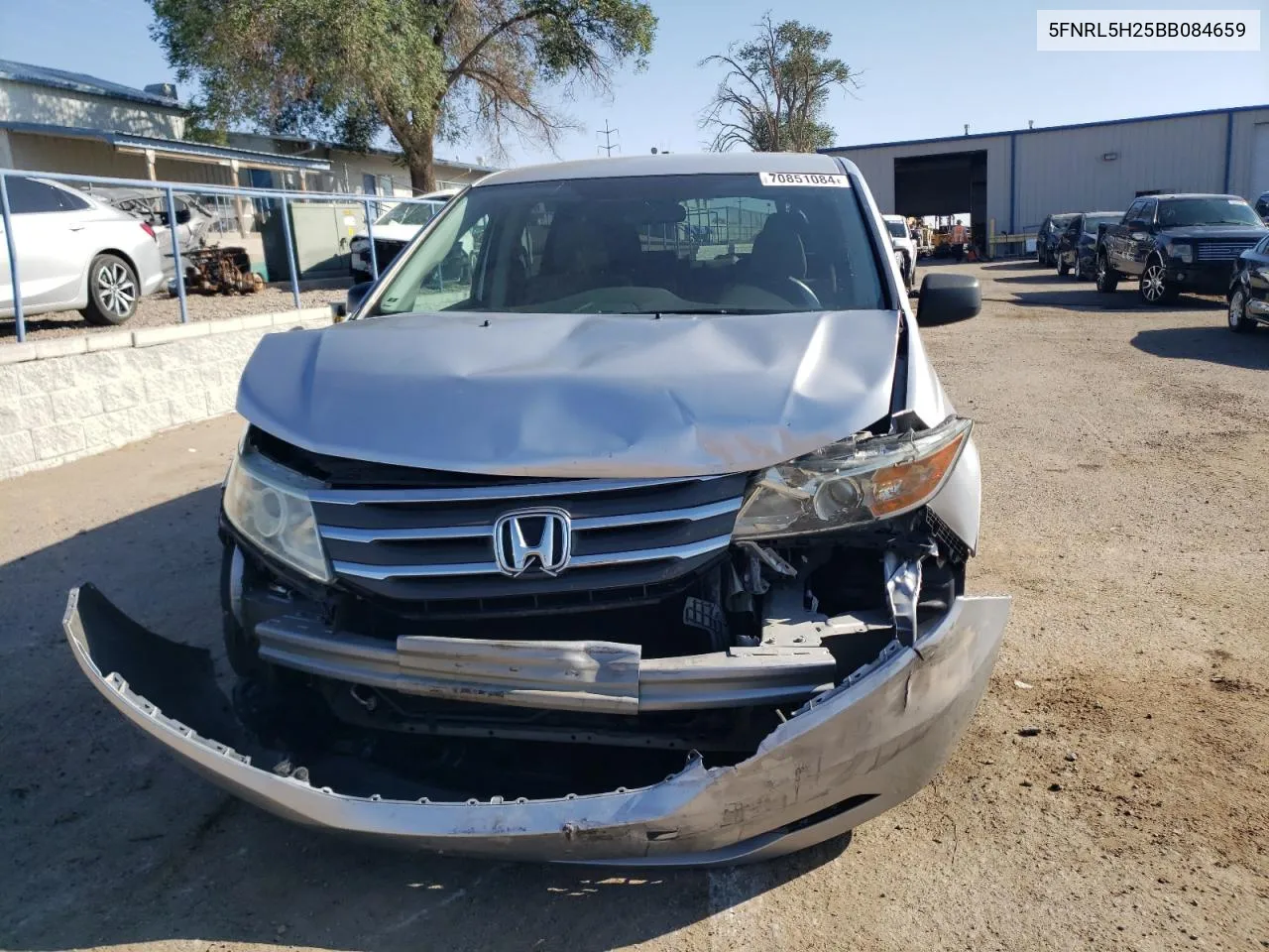 5FNRL5H25BB084659 2011 Honda Odyssey Lx