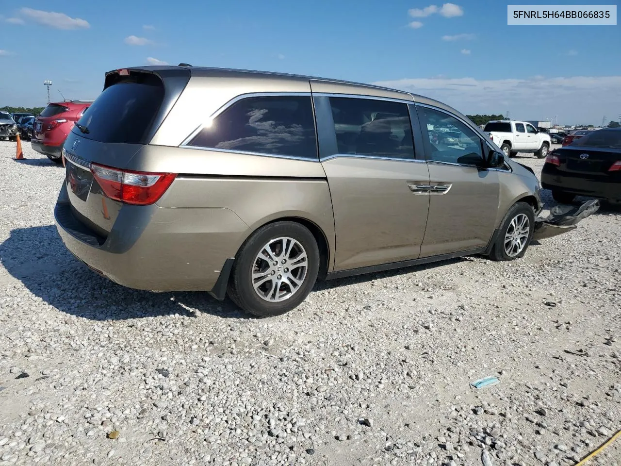 2011 Honda Odyssey Exl VIN: 5FNRL5H64BB066835 Lot: 70869544