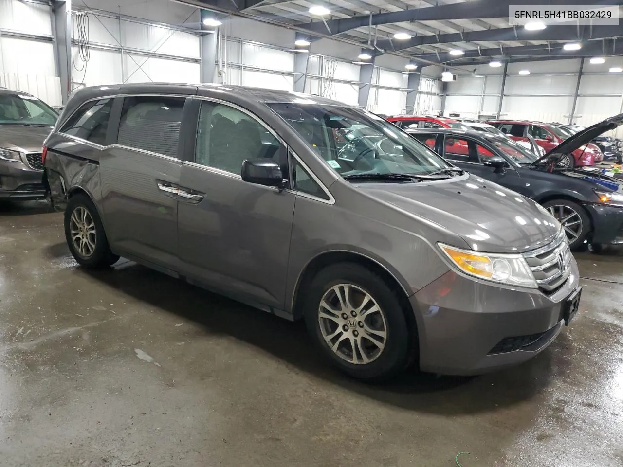 2011 Honda Odyssey Ex VIN: 5FNRL5H41BB032429 Lot: 71093734