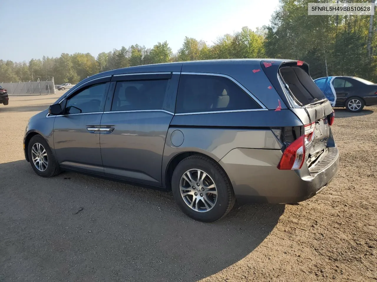 2011 Honda Odyssey Ex VIN: 5FNRL5H49BB510628 Lot: 71256574