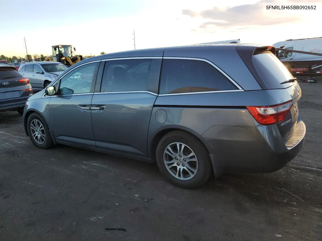 5FNRL5H65BB092652 2011 Honda Odyssey Exl