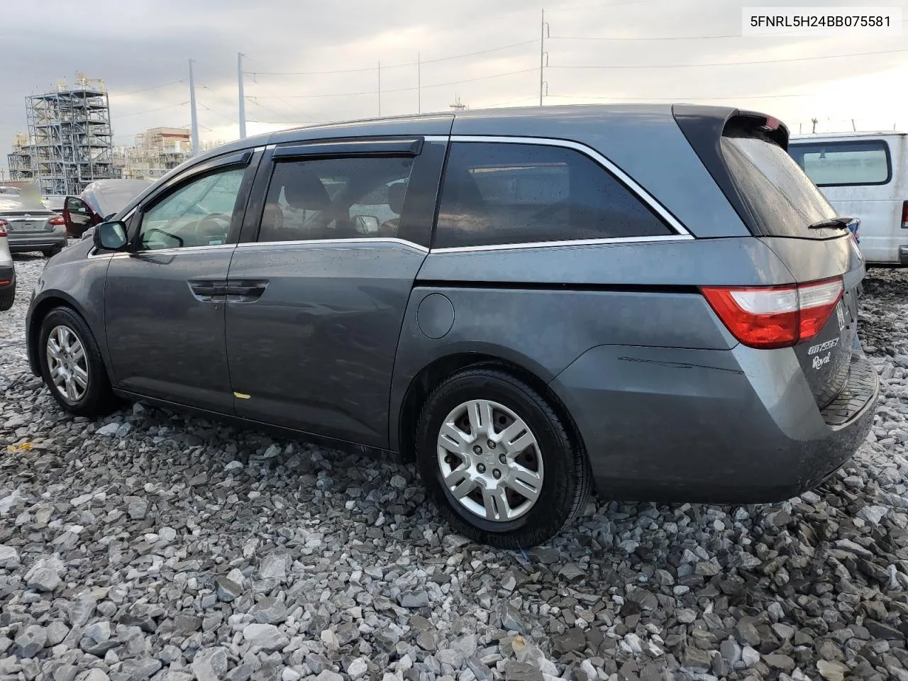 2011 Honda Odyssey Lx VIN: 5FNRL5H24BB075581 Lot: 71868104