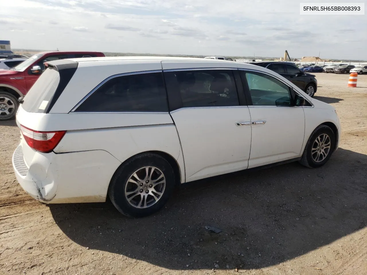 5FNRL5H65BB008393 2011 Honda Odyssey Exl