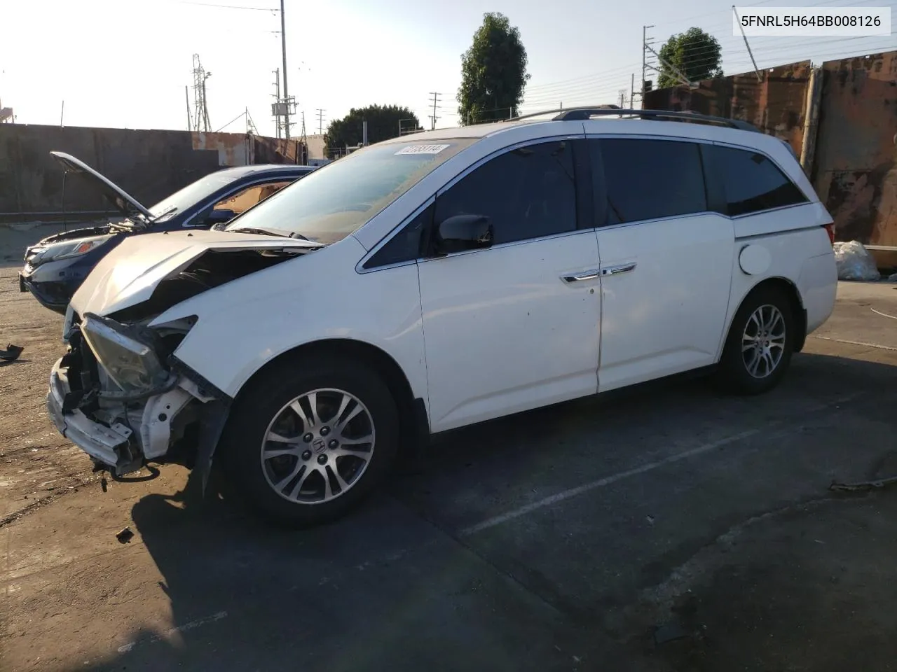 2011 Honda Odyssey Exl VIN: 5FNRL5H64BB008126 Lot: 72155114