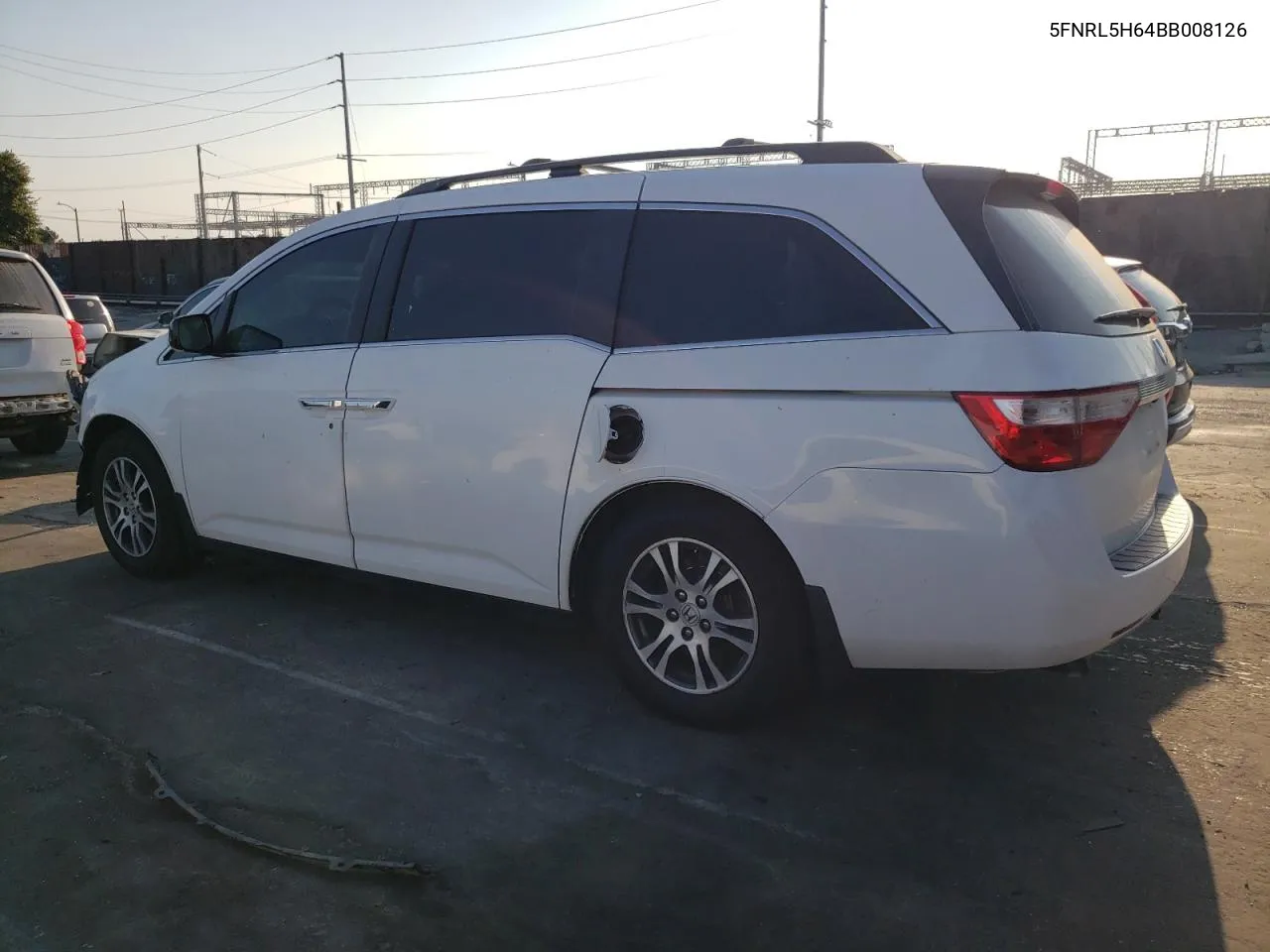 2011 Honda Odyssey Exl VIN: 5FNRL5H64BB008126 Lot: 72155114