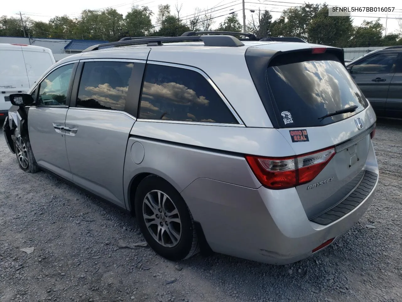 5FNRL5H67BB016057 2011 Honda Odyssey Exl