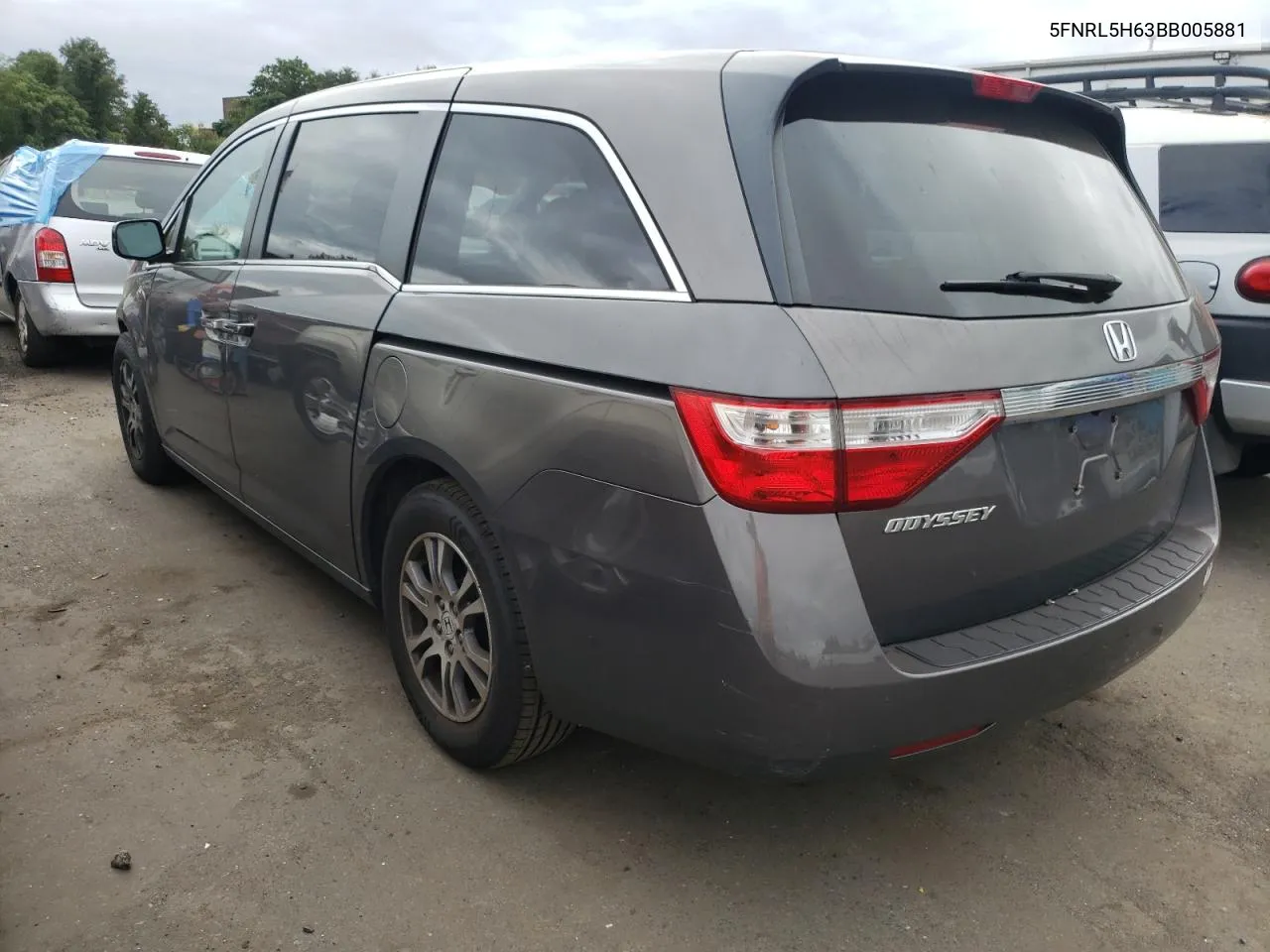 5FNRL5H63BB005881 2011 Honda Odyssey Exl