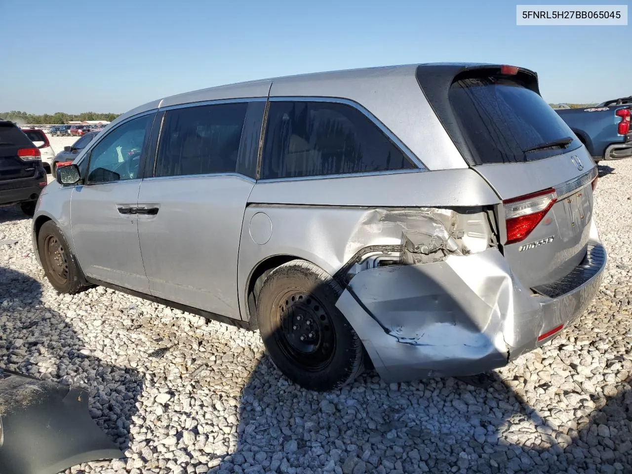 2011 Honda Odyssey Lx VIN: 5FNRL5H27BB065045 Lot: 72464174