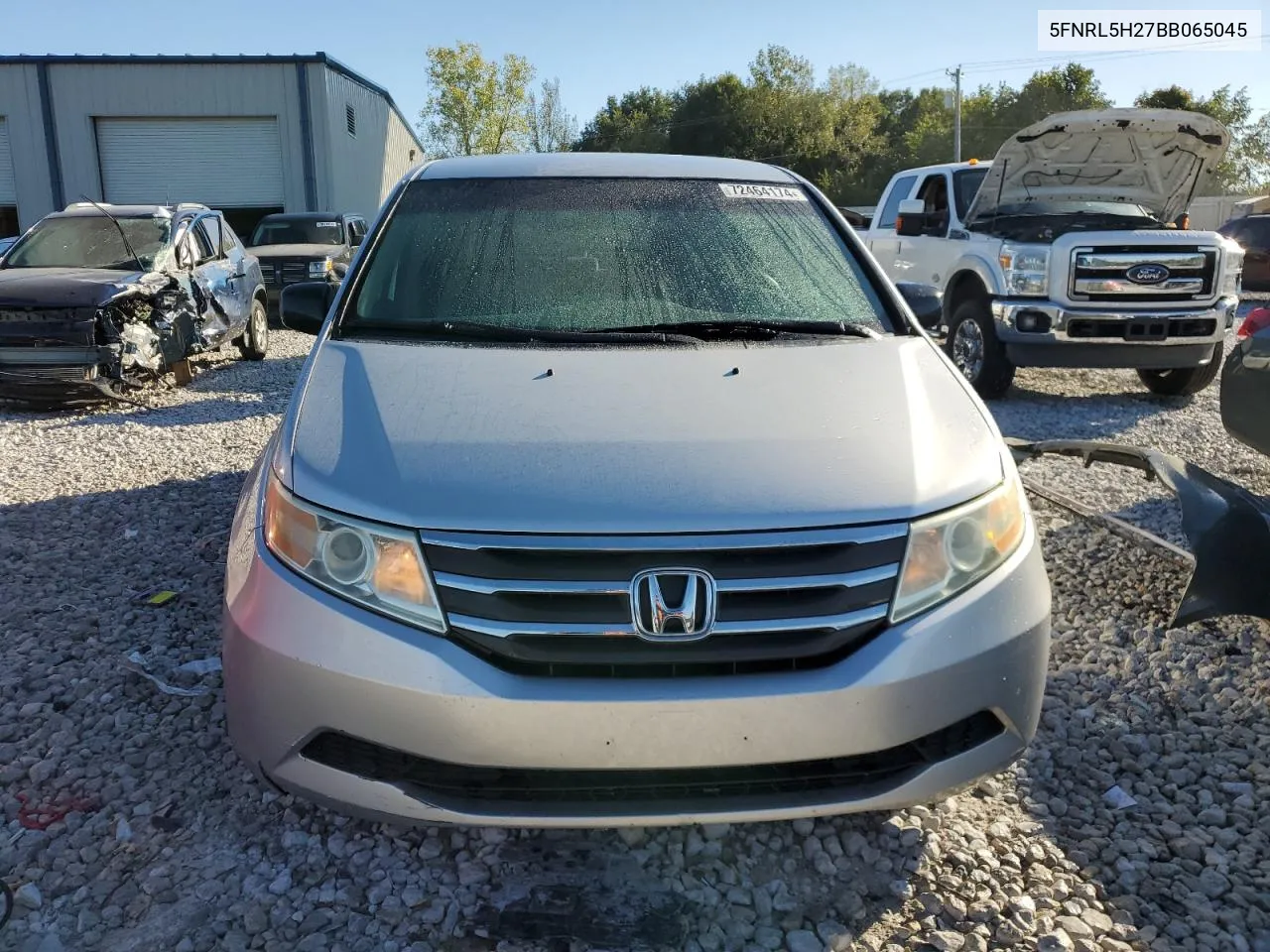 2011 Honda Odyssey Lx VIN: 5FNRL5H27BB065045 Lot: 72464174