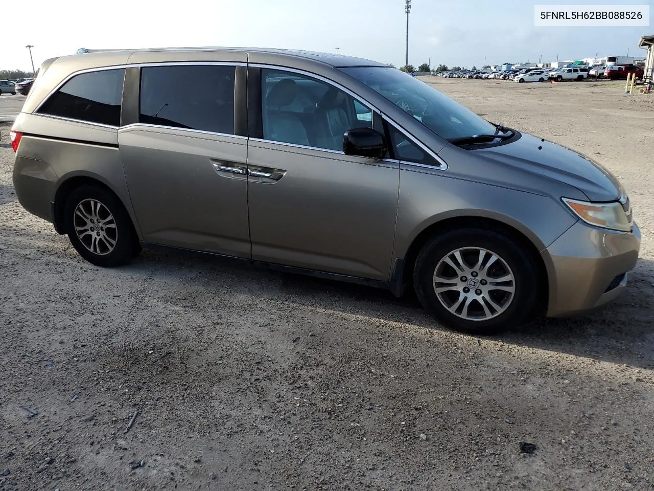 5FNRL5H62BB088526 2011 Honda Odyssey Exl