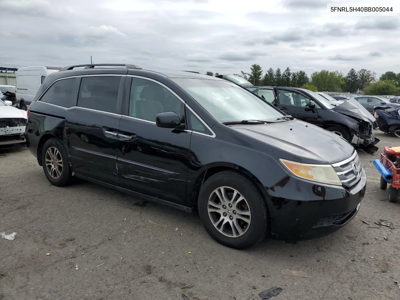 2011 Honda Odyssey Ex VIN: 5FNRL5H40BB005044 Lot: 73307484