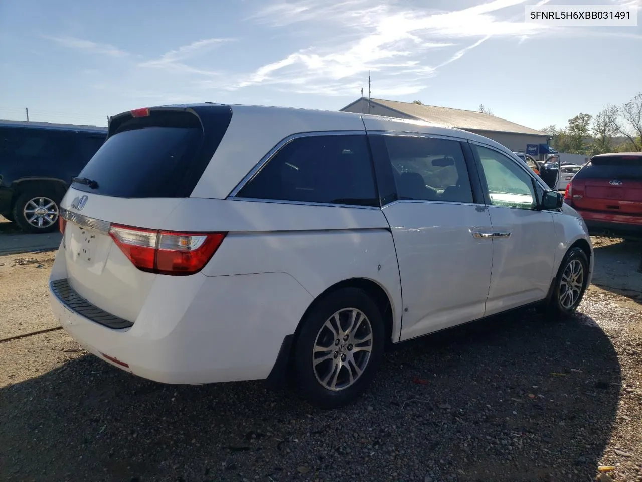 2011 Honda Odyssey Exl VIN: 5FNRL5H6XBB031491 Lot: 73330764