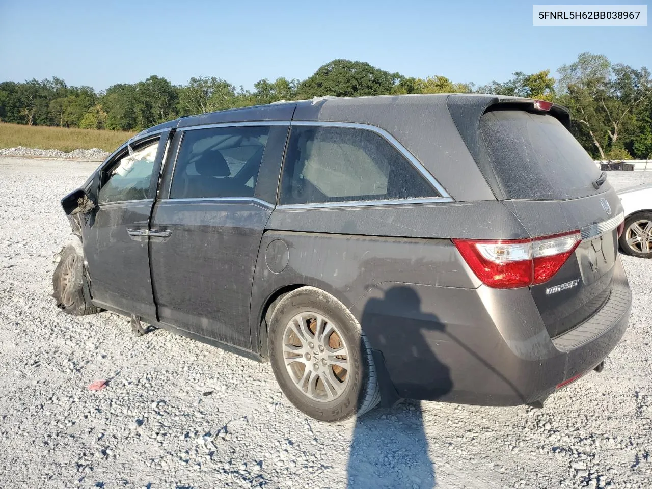 2011 Honda Odyssey Exl VIN: 5FNRL5H62BB038967 Lot: 73355934