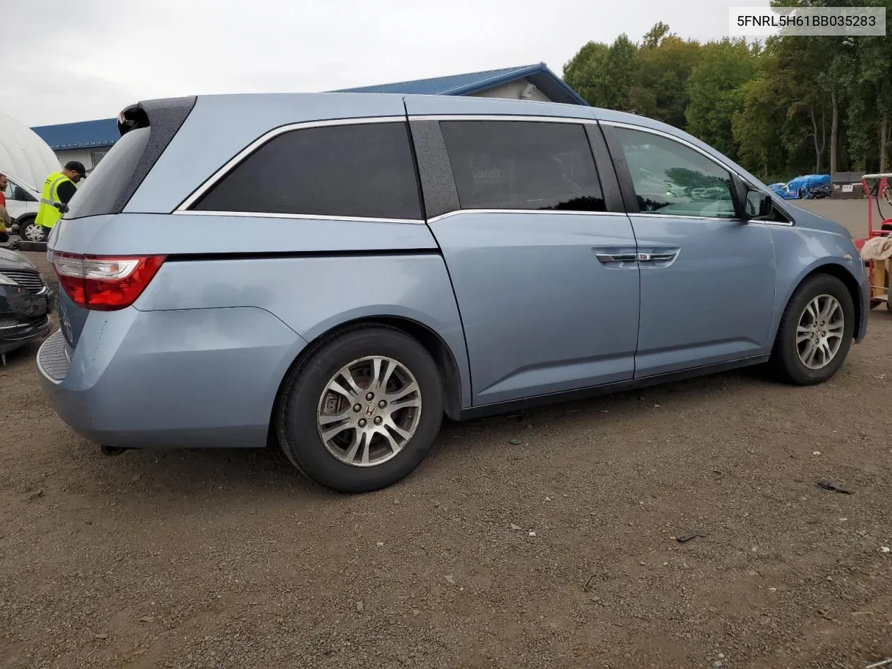 5FNRL5H61BB035283 2011 Honda Odyssey Exl