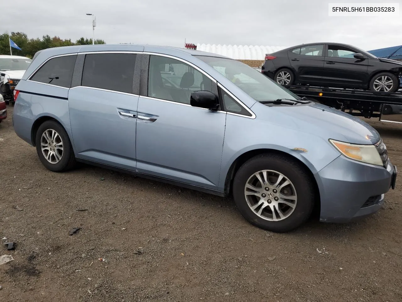 2011 Honda Odyssey Exl VIN: 5FNRL5H61BB035283 Lot: 73356714