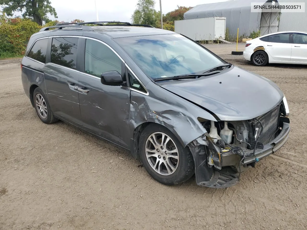 2011 Honda Odyssey Ex VIN: 5FNRL5H44BB503571 Lot: 73463874