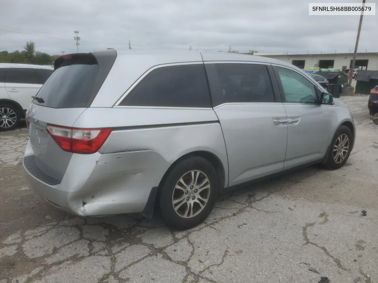 2011 Honda Odyssey Exl VIN: 5FNRL5H68BB005679 Lot: 73523084