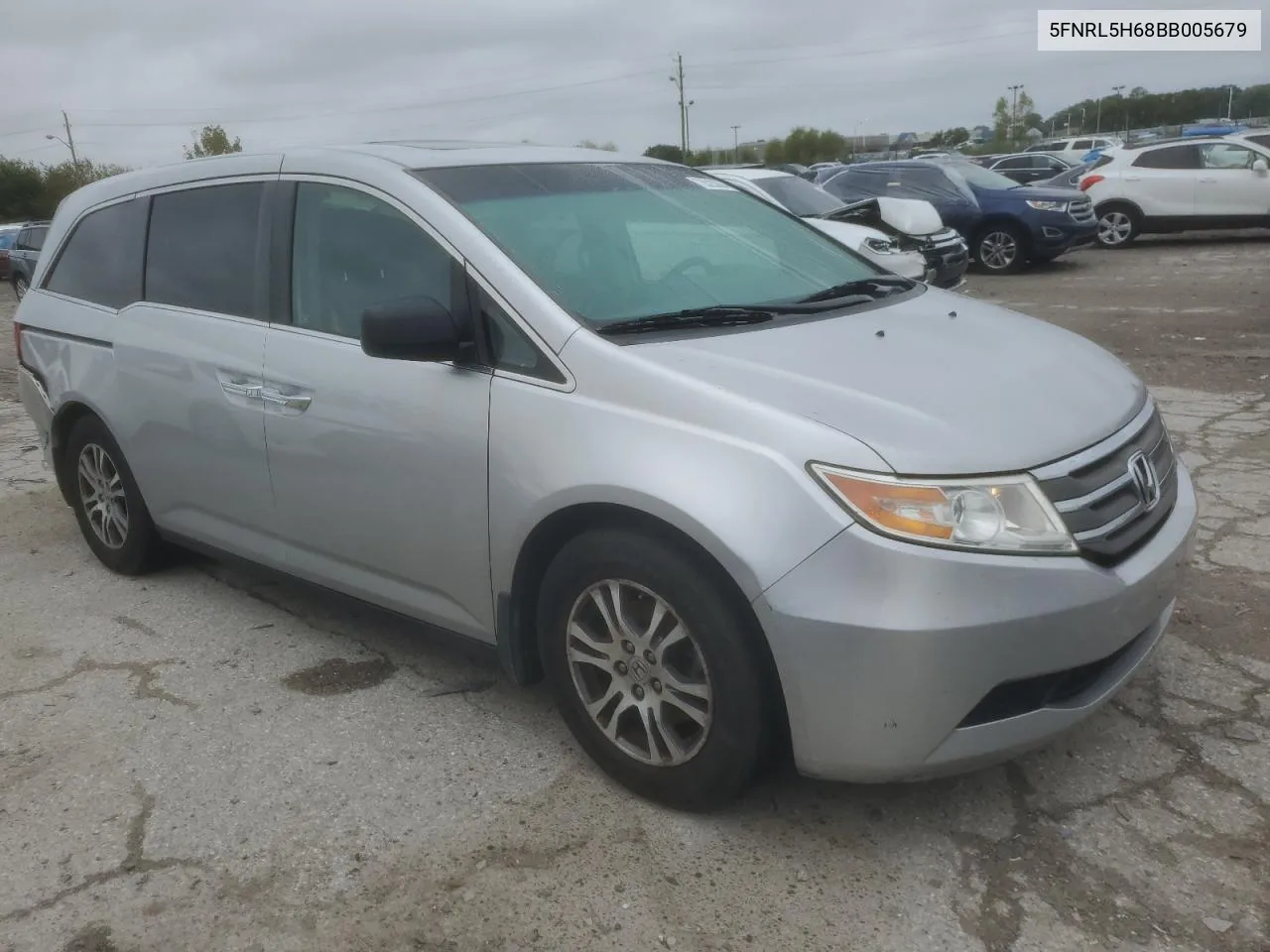 2011 Honda Odyssey Exl VIN: 5FNRL5H68BB005679 Lot: 73523084