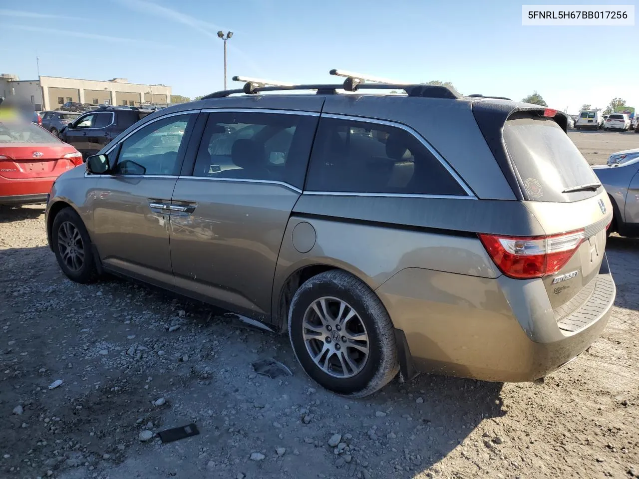 2011 Honda Odyssey Exl VIN: 5FNRL5H67BB017256 Lot: 73589374